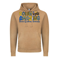 Vintage Camel down right amazing down syndrome awareness Vintage Hoodie - Artiststas