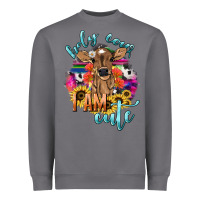 Storm Holy cow i am cute baby cow Heavyweight Sweatshirt - HowdyJamesFarm