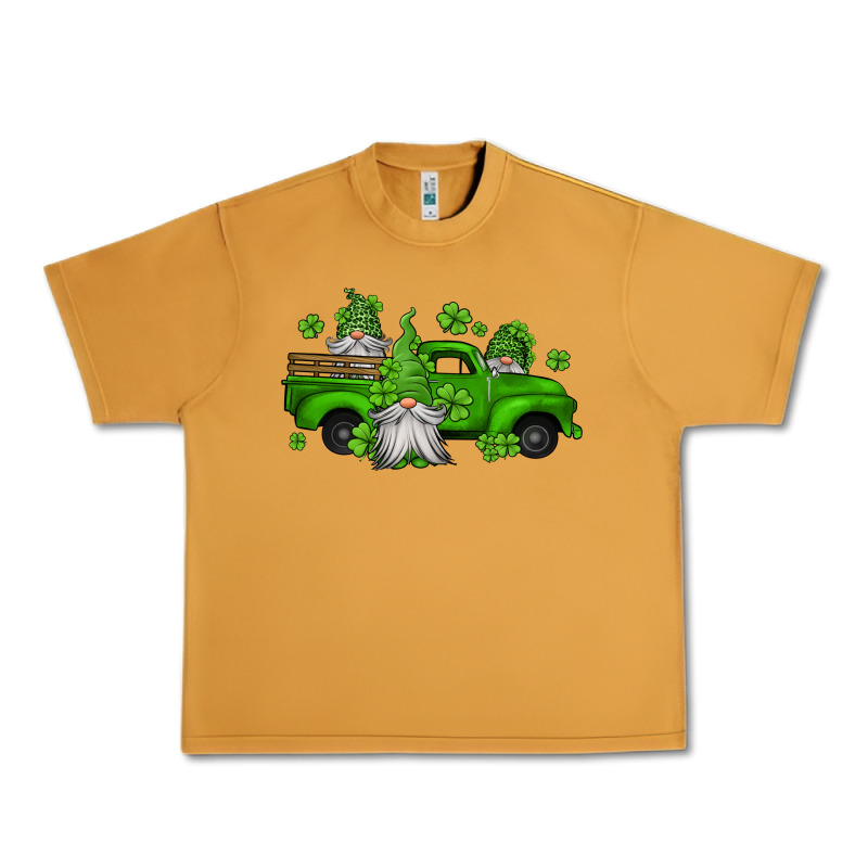 St Patrick's Gnomes Farm Truck Urban Heavy Tee by Jasminsmagicworld | Teevron