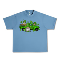 Pebble Blue st patrick's gnomes farm truck Urban Heavy Tee - Jasminsmagicworld