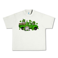 Pistachio st patrick's gnomes farm truck Urban Heavy Tee - Jasminsmagicworld