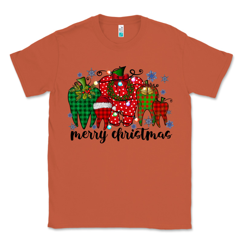 Merry Christmas Tooth Classic Tee by RacoonDesign | Teevron