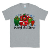 Heather Grey merry christmas tooth Classic Tee - RacoonDesign