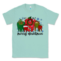 Seafoam merry christmas tooth Classic Tee - RacoonDesign