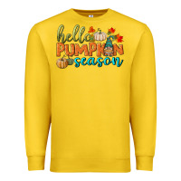 Lemon hello pumpkin season Premium Sweatshirt - BundleAndBundleShop