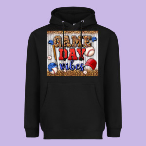 Game Day Vibes Tumbler Heavyweight Hoodie Designed By Bundleandbundleshop