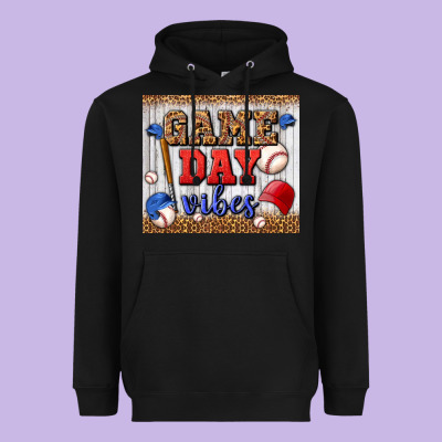 Game Day Vibes Tumbler Heavyweight Hoodie Designed By Bundleandbundleshop