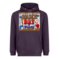 Plum game day vibes tumbler Heavyweight Hoodie - BundleAndBundleShop