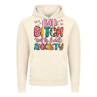 Vintage Artic bad bitch with bad anxiety Vintage Hoodie - Artiststas