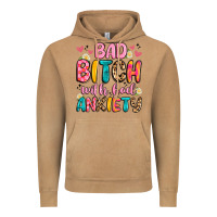 Vintage Camel bad bitch with bad anxiety Vintage Hoodie - Artiststas