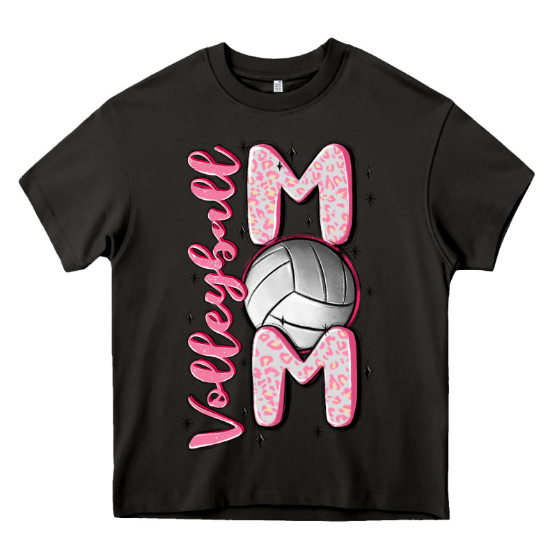 Volleyball Mom Heavy Core Tee by MaliasSmallBusiness | Teevron