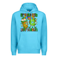 Ocean Blue St. Patrick's Breakfast of leprechaun Premium Hoodie - OliviaCreatesArt