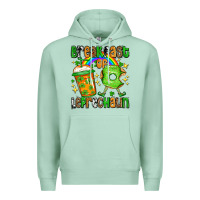 Seafoam St. Patrick's Breakfast of leprechaun Premium Hoodie - OliviaCreatesArt