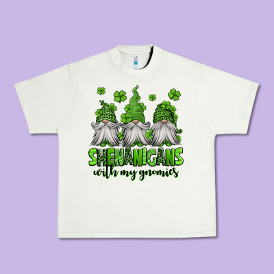 Shenanigans With My Gnomies St Patricks Day Gnomes Urban Heavy Tee Designed By Jasminsmagicworld