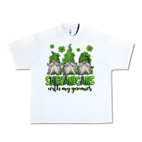 White shenanigans with my gnomies st patricks day gnomes Urban Heavy Tee - Jasminsmagicworld