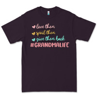 Plum grandma life Premium Tee - MaliasSmallBusiness
