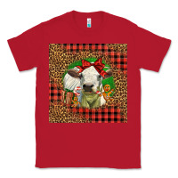Red cute baby calf christmas Classic Tee - LillyAllenDesigns