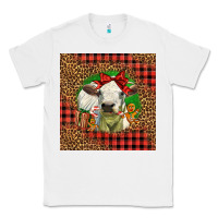 White cute baby calf christmas Classic Tee - LillyAllenDesigns