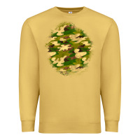 Antique Gold camouflage patch Premium Sweatshirt - BundleAndBundleShop