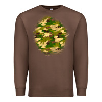 Chestnut camouflage patch Premium Sweatshirt - BundleAndBundleShop