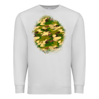 Dove Grey camouflage patch Premium Sweatshirt - BundleAndBundleShop