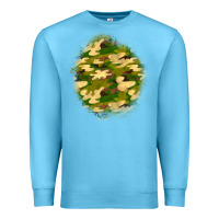 Ocean Blue camouflage patch Premium Sweatshirt - BundleAndBundleShop