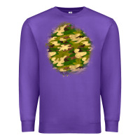 Purple camouflage patch Premium Sweatshirt - BundleAndBundleShop