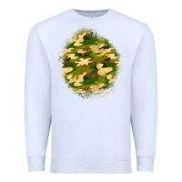 White camouflage patch Premium Sweatshirt - BundleAndBundleShop