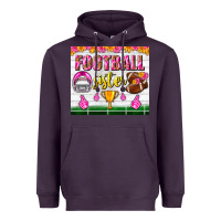 Plum football sister tumbler Heavyweight Hoodie - BundleAndBundleShop