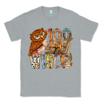 Heather Grey 100 days wiser Classic Tee - RacoonDesign