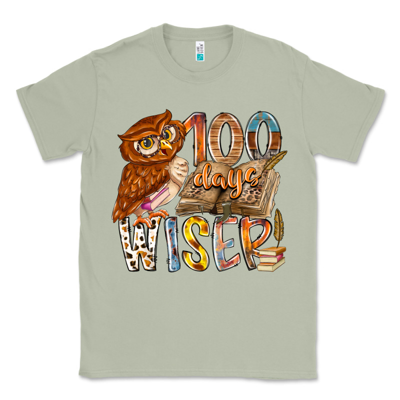 100 Days Wiser Classic Tee by RacoonDesign | Teevron
