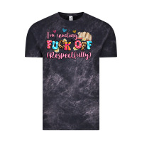 Cloud Black i'm reading fuck off respectfully Vintage Tee - Artiststas