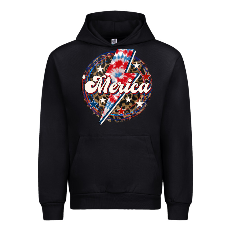 Western Merica Patriotic Urban Hoodie by LillyAllenDesigns | Teevron
