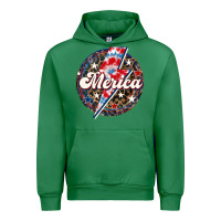 Emerald Western Merica Patriotic Urban Hoodie - LillyAllenDesigns