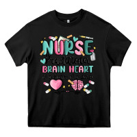 Black nurse practitioner Heavy Core Tee - MaliasSmallBusiness