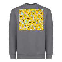 Storm retro smiley faces Heavyweight Sweatshirt - TumblerDesignByShophia