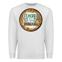 Oatmeal Heather teacher of tiny earrings Premium Sweatshirt - BundleAndBundleShop