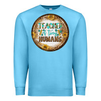 Ocean Blue teacher of tiny earrings Premium Sweatshirt - BundleAndBundleShop