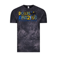 Cloud Black down right amazing down syndrome awareness Vintage Tee - Artiststas
