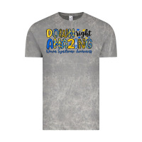 Cloud Rock down right amazing down syndrome awareness Vintage Tee - Artiststas