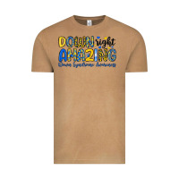 Vintage Camel down right amazing down syndrome awareness Vintage Tee - Artiststas