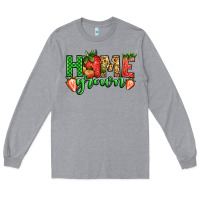 Heather Grey howe grown strawberries Long Sleeve Tee - Jasminsmagicworld