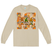 Mushroom fall with gnomes Long Sleeve Tee - texasbilliewilder