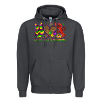 Smoke peace love crawfish olivia Zipper Hoodie - OliviaCreatesArt