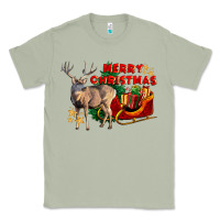 Matcha Merry Christmas Deer Classic Tee - LillyAllenDesigns