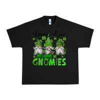 Black shamrockin' with my gnomies st patrick's day Urban Heavy Tee - Jasminsmagicworld