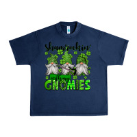 Navy shamrockin' with my gnomies st patrick's day Urban Heavy Tee - Jasminsmagicworld