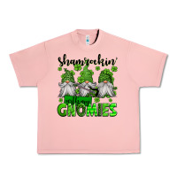 Salmon shamrockin' with my gnomies st patrick's day Urban Heavy Tee - Jasminsmagicworld