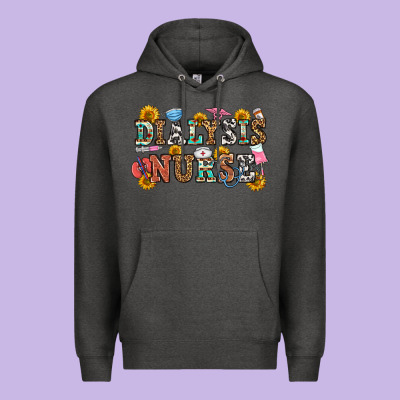 Dialysis Nurse Premium Hoodie Designed By Oliviacreatesart