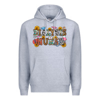 Heather Grey dialysis nurse Premium Hoodie - OliviaCreatesArt